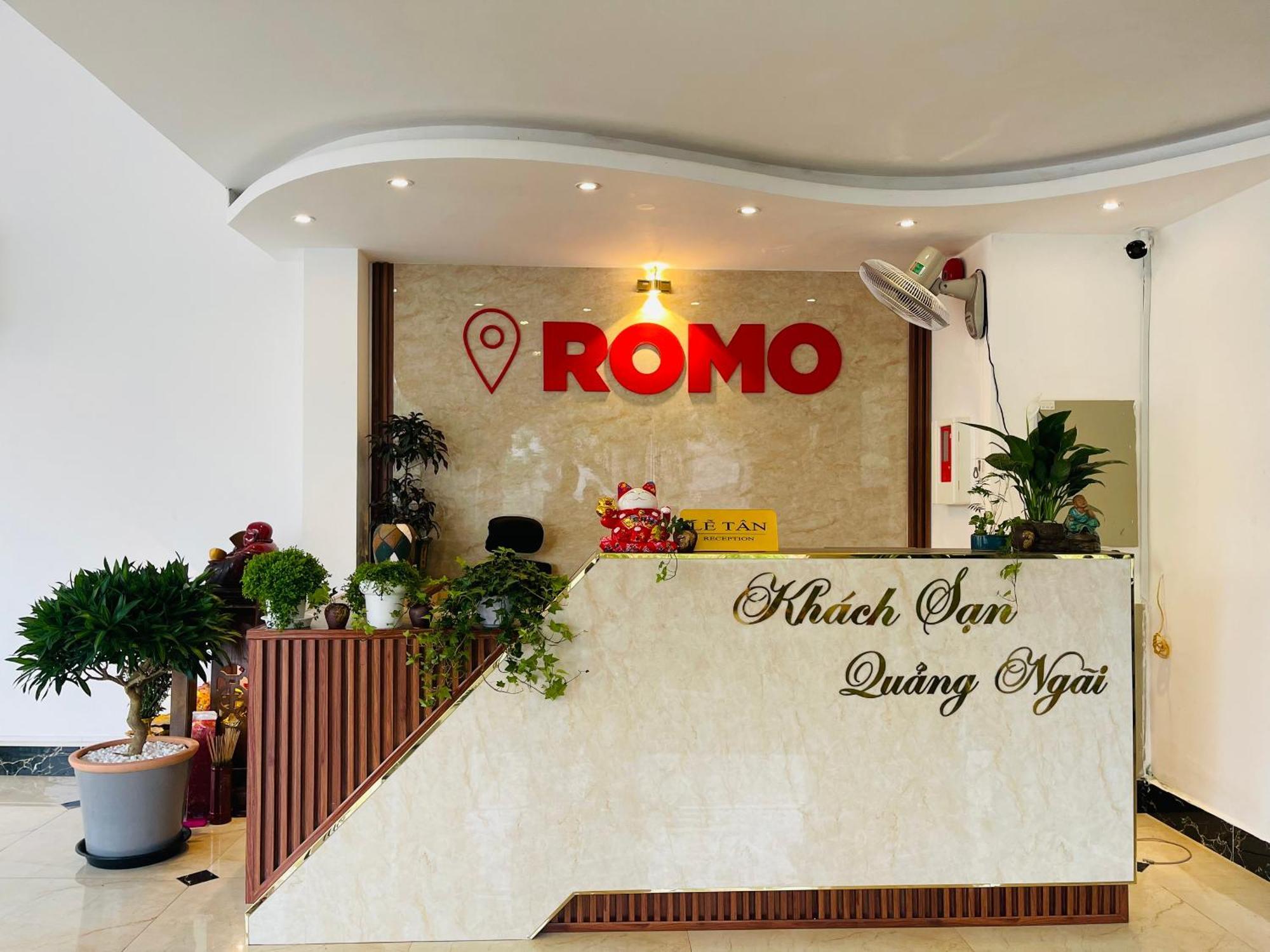 Khach San Romo Hotel กว๋างหงาย ภายนอก รูปภาพ